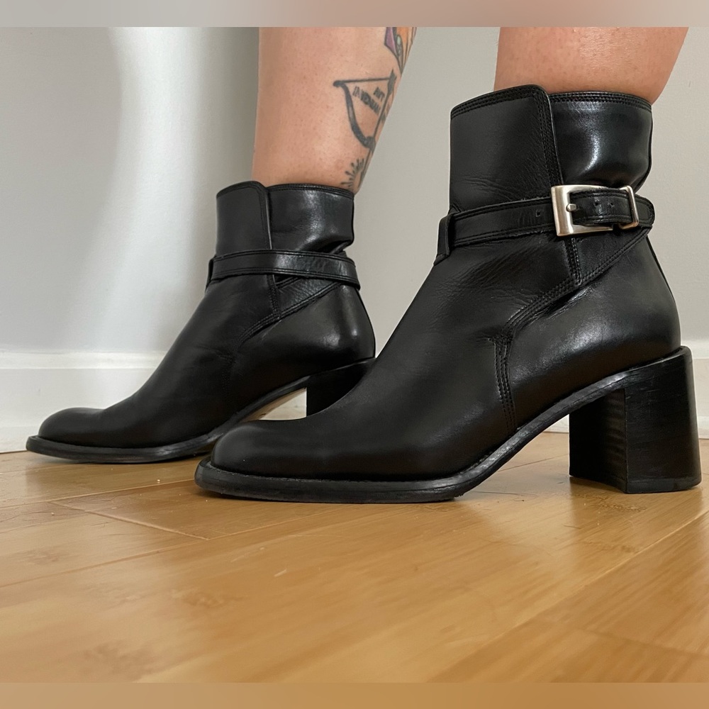 Vintage Joan & David ankle boots Made in Italy